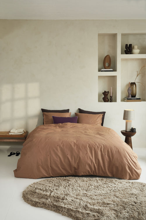Beddinghouse  Monsoon - 140 x 200/220 cm - Licht terra - vtwonen shop