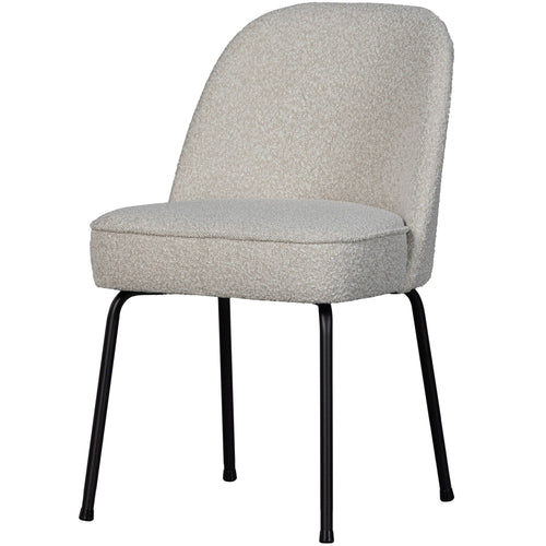 WOOOD eetkamerstoelen Vogue - Bouclé - Naturel - Set van 6
