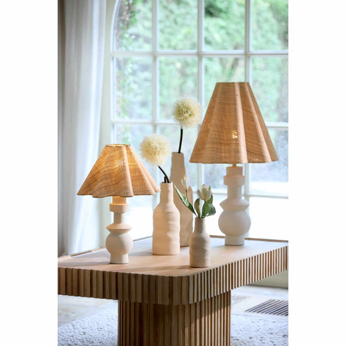 Light & Living lampvoet Esino - wit - Ø24cm - vtwonen shop