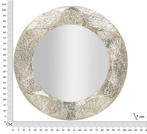 Mauro Ferretti muurspiegel - 104x7 cm - zilver