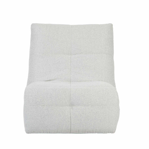StarFurn Fauteuil Lazy - Lichtgrijs Stof - Draaibaar & Relaxfunctie