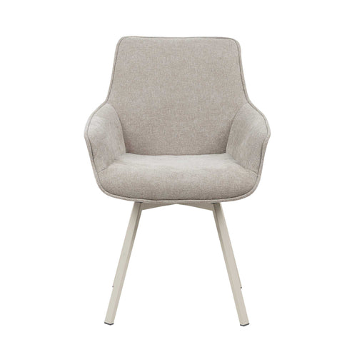 Starfurn  eetkamerstoel Mees - taupe - 62,5x57x86,5cm - vtwonen shop