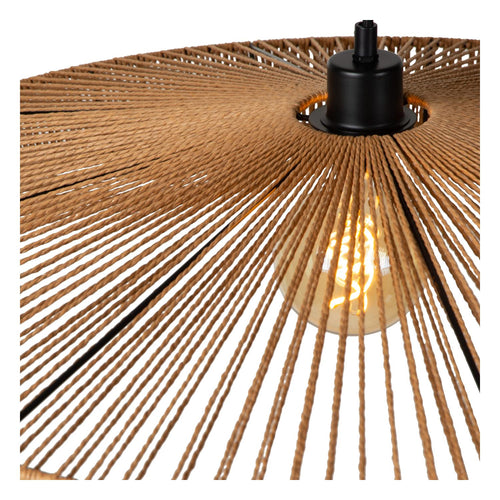 Lucide hanglamp YUNKAI - 1xE27 - Naturel - vtwonen shop