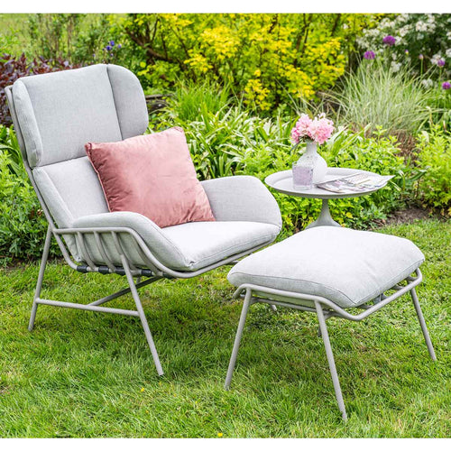 Garden Impressions loungestoelen Fresno - Mati taupe - 3-delig