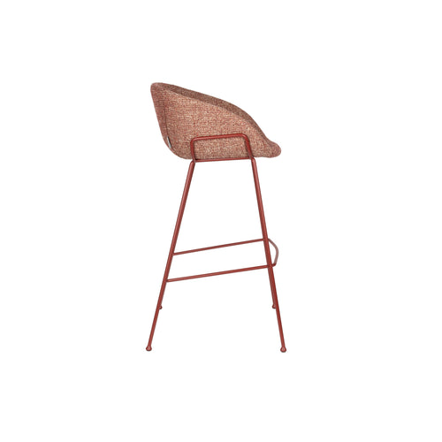 Zuiver Feston Barkrukken 75 cm Terra/Rood - Set van 2