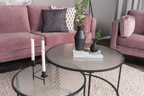 BRAM Fauteuil Renzo - Roze Velours - vtwonen shop