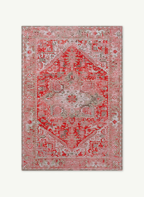 Remix vloerkleed 2050 Rusty Brown - Rood - 200 x 280 cm