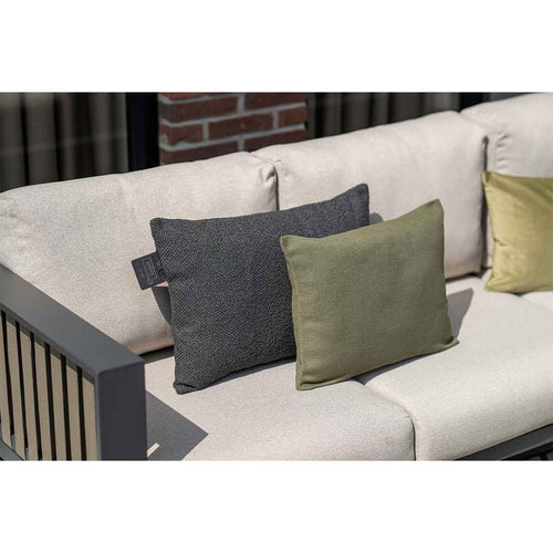 Garden Impressions lounge dining set Gabon donker grijs - 5-delig