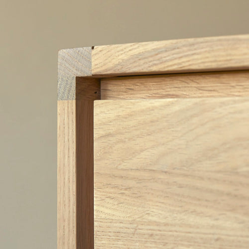 Tikamoon Massief eikenhouten badmeubel 145 cm - Naturel