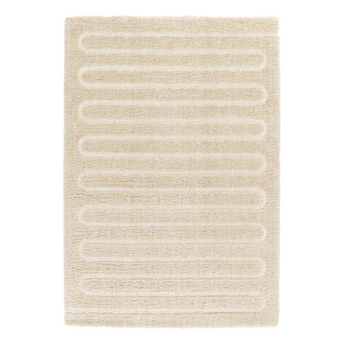 AFK Living vloerkleed Eolya - reliëfeffect - beige - 200 x 290 cm