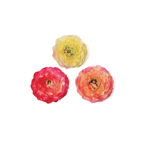 Sia Deco Mix Van 3 Bloemen Kunstmatig - roze oranje en geel - D10 - vtwonen shop