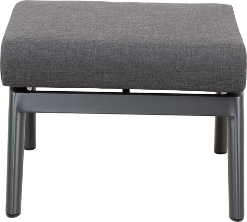 Lesli Living voetenbank Florence - grijs - 58x58x30,5cm