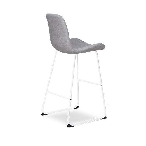 Nolon Nino-Fé Barkrukken Set van 2 - Lichtgrijs - Wit - 75 cm - vtwonen shop