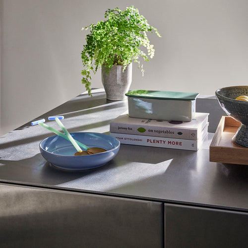 Hübsch bureau-organizer Amare - steenpoeder - 24x11x h7cm