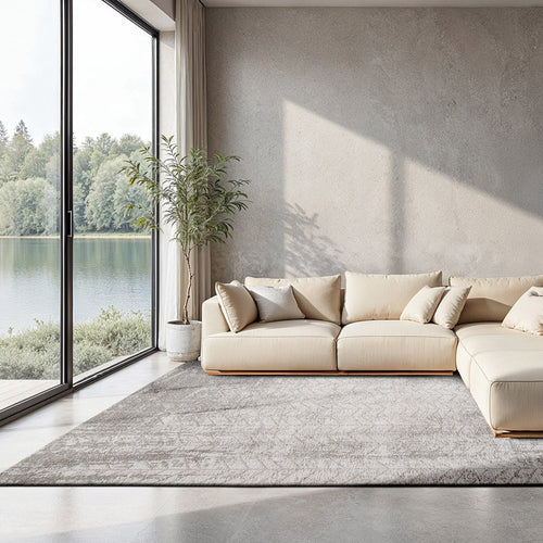 Ecorugs vloerkleed White Plains - grijs - 240x340cm