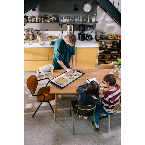 Tikamoon Stoel van essenhout en metaal - Naturel - vtwonen shop