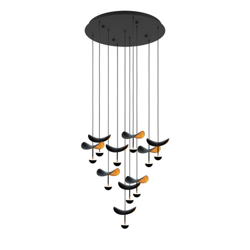 Stars of Light hanglamp Dracera - goud