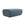 LaMiaSofa Poef Palermo - textuurstof - jeans - 100x70x39
