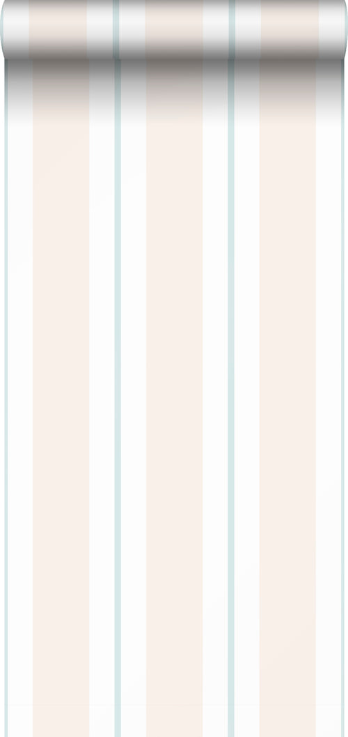 Sanders & Sanders behang strepen lichtbeige - 53 cm x 10 m - 640308