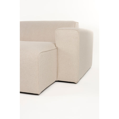Zuiver Sofa Milka 4,5-zitsbank Chaise longue Rechts Zand - Crème - vtwonen shop