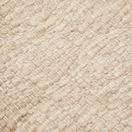 Mrcarpet Wollen vloerkleed Bruin Gemeleerd Pebble 160x230cm
