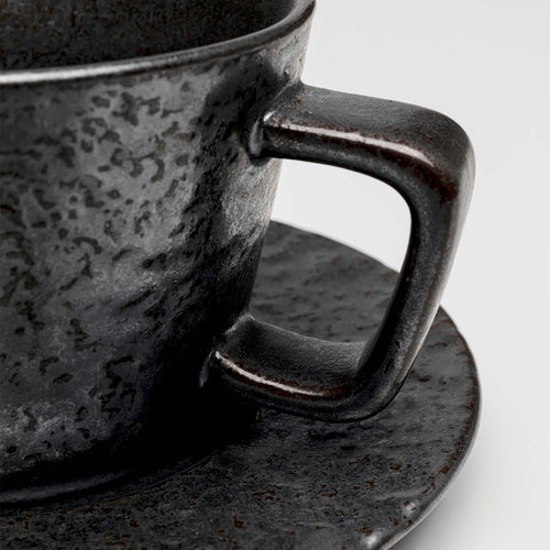 Kare Design Espressokopje Cosmos zwart (4/set)