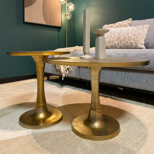 Starfurn  salontafel Amara - brons - 45x45x50cm - vtwonen shop