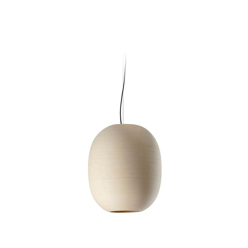 Faro TIERRA Plafondlamp met koepelvormige hanglamp van 47 cm naturel