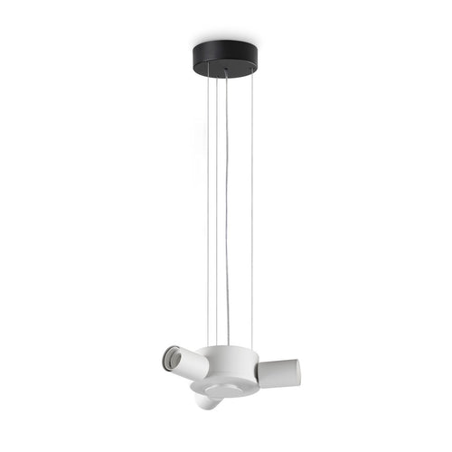 Ideal Lux SET UP Hanglamp met meerdere armen, zwart, 3x E27 fitting