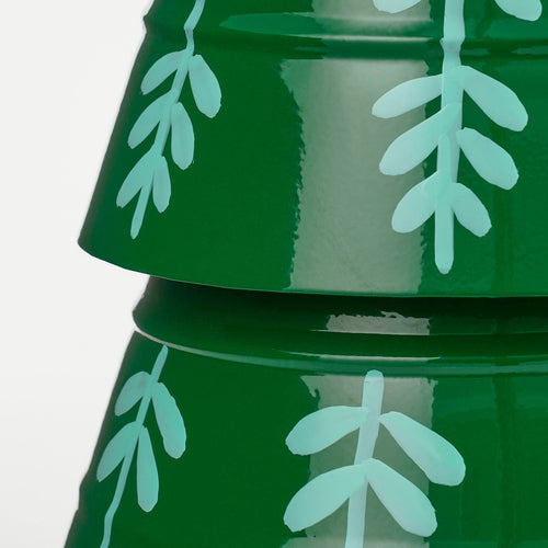 Mica Decorations Decoratie Kerstboom - H46 x Ø13 cm - IJzer - Groen