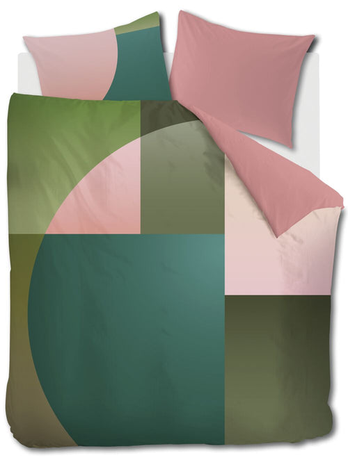 Beddinghouse Dutch Design Dekbedovertrek Abbey Road - 200 x 200/220 cm - Groen