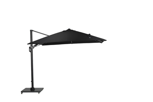 Garden Impressions Hawaii Lumen LED zweefparasol 300x300 zwart