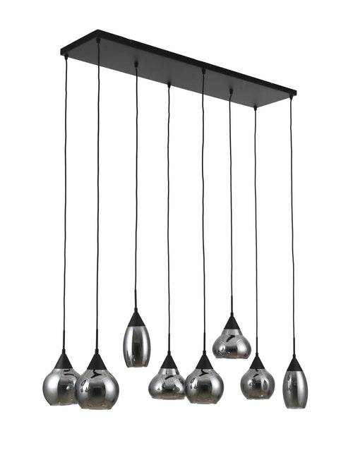 Duverger® hanglamp Noël - gerookt glas - 8 lichtpunten - vtwonen shop