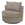 Giga Meubel Fauteuil Thony Luxe Draaibaar - Taupe - Zithoogte 46cm