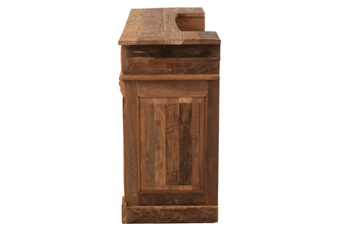 J-Line barkast 2 Lades - gerecycleerd hout - naturel - vtwonen shop