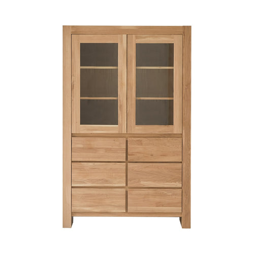 Tikamoon Massief eikenhouten servieskast - Naturel - vtwonen shop