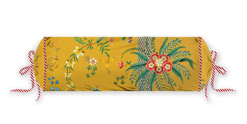 Pip Studio decoratiekussen Petites Fleurs Roll - 22x70 cm - geel - vtwonen shop