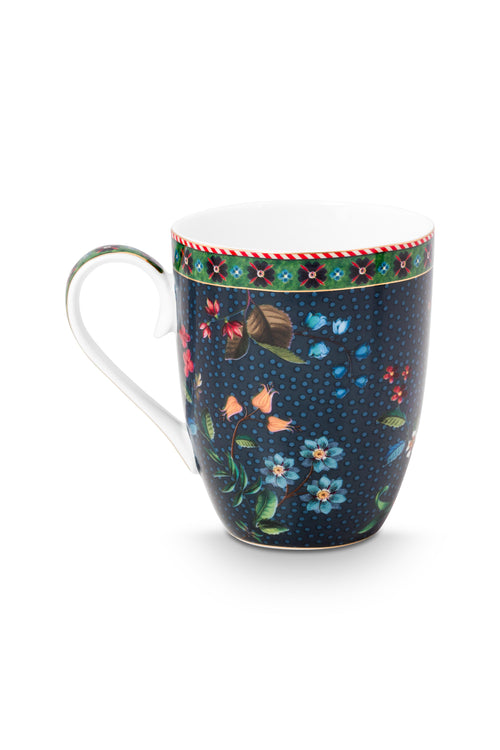 Pip Studio - Berry Blues - Set van 2 Mokken Large - Koffiekopjes - 365ml