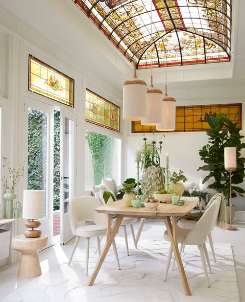 Light & Living bijzettafel DAKWA - Ø38x42cm - bruin - vtwonen shop