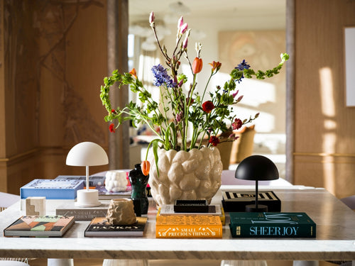 Printworks Oplaadbare Tafellamp - Riviera - Wit - vtwonen shop