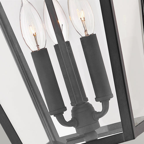 Elstead Hinkley Alford Outdoor hanglamp museum zwart, IP44