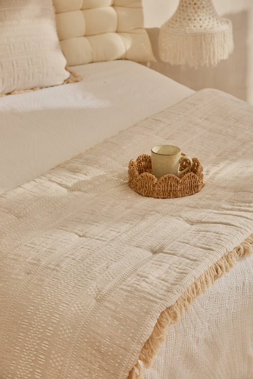 Calma House Topper Dakota - Beige - 70x220x3