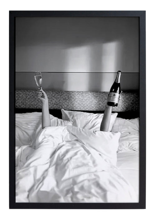 Zwarte lijst met kader 40x30 wakker - vtwonen shop