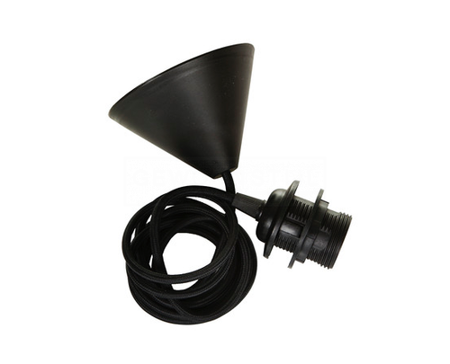 Umage Carmina Mini hanglamp white - met koordset zwart - Ø 32 cm - vtwonen shop