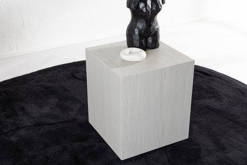 Rebellenclub Salontafel Tusani - 40 x 40 cm - Licht Eiken