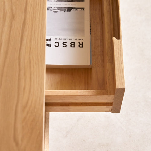 Tikamoon Tv-meubel van massief eikenhout 180 cm - Naturel - vtwonen shop