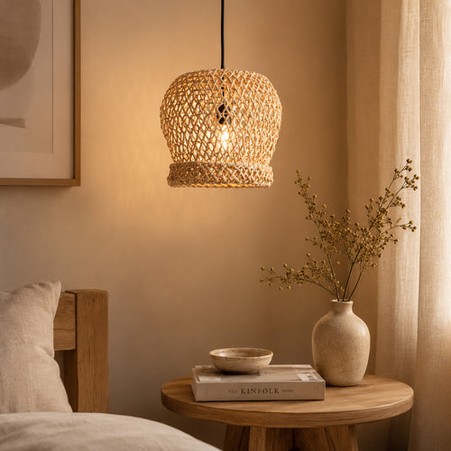 Originalhome Lampenkap/mand Paloma naturel - S