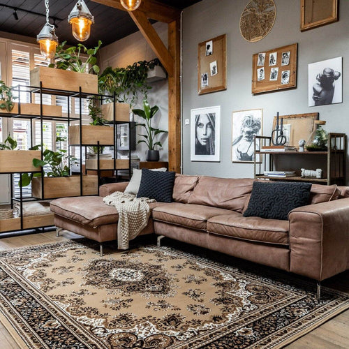 Interieur05 Vintage Vloerkleed Bruin Perzisch - Retro - Nain - 185 x 270 cm - vtwonen shop