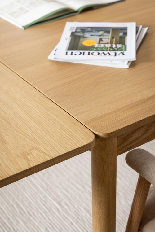 Rebellenclub Eetkamertafel Eldra - 200 x 100cm - Eiken - vtwonen shop