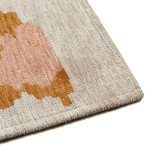 Lola&Moi vloerkleed Cammello - wit -80x150cm - vtwonen shop